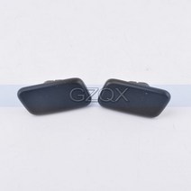 Opel Antara 2010-2015 용 CAPQX 앞 범퍼 헤드 라이트 와셔 노즐 커버 램프 워터 스프레이 장식 뚜껑 트림 후드 25953656, 2피스 left and right