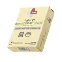 뉴질랜드 SPH 초록입홍합 오일 20000 플러스 크릴오일 30캡슐