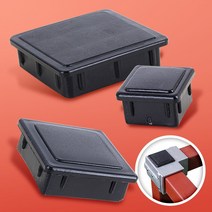 각파이프 파이프캡 마감캡 뚜껑 마개 연결 사각파이프, 각파이프마감캡752개