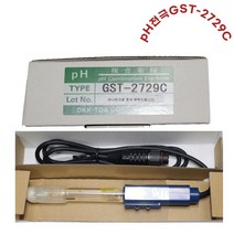 TOADKK pH SENSOR GST-2729C 메모리 하수처리장 침적형 페어 PH전극 페어센서