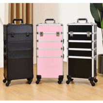 전문가용 메이크업캐리어 메이크업박스 네일아트, 상세이페이지 참고, C 올블랙