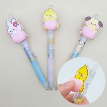 1500 말랑 미니궁디 샤프 1개 랜덤-말랑이 캐릭터 귀여운 샤프