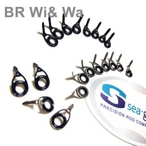바다 루어 낚시대 낚싯 대 볼락 농어 광어 우럭 참돔 돌돔 BR Wi & Wa 바다 가이드 한 다리 작, 01 Silver_05 Size 6