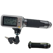 속도계주행 거리계 + 스로틀 + lcddisplay36v48v60v + 잠금크루즈 + 배터리 표시기 전기 스쿠터 자전거 mtb 세발 자전거 부품, a