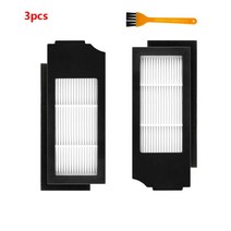 Hepa 필터 액세서리 Ecovacs Deebot X1 터보 옴니 로봇 식 진공 청소기 예비 부품 교체, 2pcs