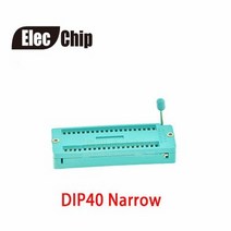 5pcs 14P 16P 18P 20P 24P 28P 40P 잠그는 좌석 IC 움직일 수있는 좌석 발판 통합 소켓 기초 시험, 10 DIP40-Narrow