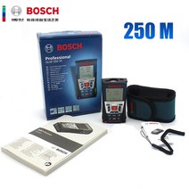 BOSCH Professional Laser Rangefinder 30/40/50/80/250 미터 핸드 헬드 레이저 측정기 적외선 건설 도구, 07 GLM 250VF