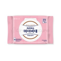 크리넥스 마이비데 밸런스케어 물티슈 캡형, 40매, 3팩
