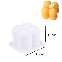 실내디퓨저 향 왁스타블렛 조향사실내용디퓨저 귀여운 3D 곰 고양이 발 실리콘 양초 금형 향기로운 DIY 수제 재료 케이크 비누 수지 만들기 용품, [04] Modle2