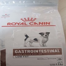 로얄캐닌 독 가스트로 로우펫(로우팻) 스몰독 건사료 1.5kg / 췌장염 처방식 / 처방사료