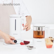 블랜더와 티메이커의 만남 NEW 2in1 제니퍼룸 블랜티핏 JR-BT6002WH, 없음