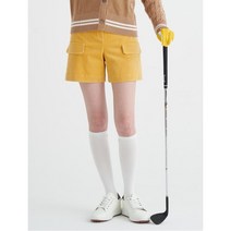 빈폴골프 여성 옐로우 코듀로이 쇼트 팬츠 (BJ2925A25E) 749338