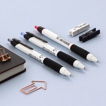 자바 제트라인 유성 볼펜 0.5mm, 빨강