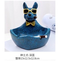 불독 동물 입상 개 동상 저장 상자 방 장식 장식 공예 미술 조각 홈 장식 Figurinhas Estatua, Height 12.5 cm