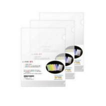 오렌지오피스 고투명 L자홀더파일 A4, 01 . 고투명, 50개