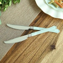 홈파티 플레이팅 나이프 (10개입) 민트, 블랙