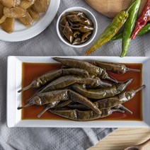 사계절반찬 간장고추지 절임 장아찌 국내가공, 1kg