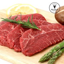 프리미엄 부채살 스테이크 1kg (200g X 5팩), 200g (부채살 구이용 5mm), 5개