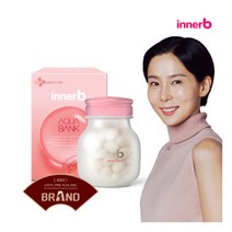 [씨제이웰케어] [CJ공식]이너비 아쿠아뱅크 히알루론산 56캡슐x1박스(1개월), 56캡슐 x 1box, 1개, 56정