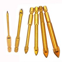 유리 타일 벽돌 콘크리트 유각 드릴 드릴비트 기리 유각-72394EA 와이조이앱스, 와이조이앱스 일자 6mm