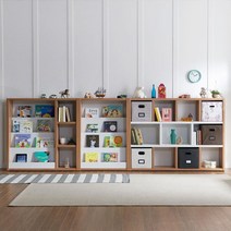 리피트리 리더스 35T 3640 잡지꽂이형 전면책장 풀세트, 화이트