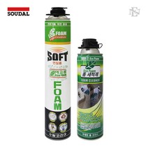 (수달 연질폼) 신축성 좋은 폴리우레탄 폼 창틀 문틀 우레탄폼, 1개