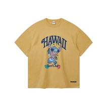 크리틱 스티치 Music 티셔츠 옐로우