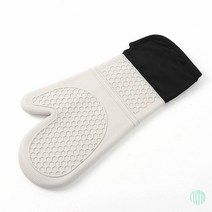 실리콘 오븐 장갑 베이지 냄비손잡이 오븐용장갑 냄비집게 실리콘오븐장갑