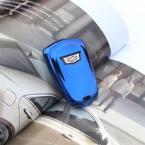 캐딜락 키케이스 키홀더 에스컬레이드 XT5 CT6 CTS, 01. 블루크롬