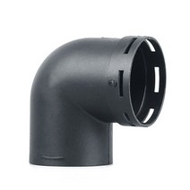 무시동히터 이동식 자동차 공기 덕트 커넥터 60/75mm L 자형 파이프 팔꿈치 콘센트 디젤 주차 히터용 연기, 01 60mm