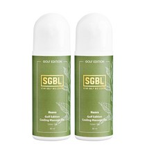 SGBL 골프 쿨링 스포츠 마사지겔 80ml 그린티X2개 바디 스트레스케어 스포츠겔, 단품