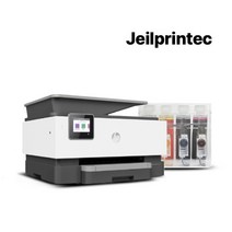 HP9010+2000ML (500ML*4색)무한잉크젯 팩스복합기 /프린터기 설치완제품(잉크포함)-PT
