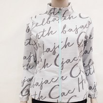 까스텔바작 여성 스트레치 레터링 패턴 방수 점퍼_BGASJP503LI