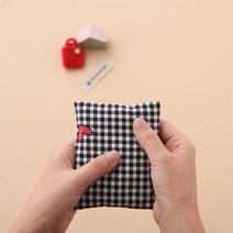[DIY키트 패키지] (동영상설명) 핫팩파우치만들기 핫팩주머니 팥주머니만들기 커버세트(팥은포함안됨), 핑크시바
