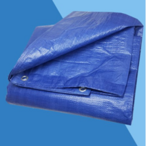 한국조달산업 PVC 타포린 바람 막이 방수 천막 옥상 천막천 천막사 캠핑, 천막 중급지 5m X 5m, 1개