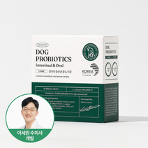 프로젝트21 강아지 유산균 장&구강, 3박스