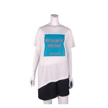 카이아크만 리카이폼 프린팅 티셔츠 (KPBTS536W0_WH)