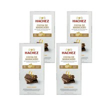 Hachez 하체스 코코아 de Maracaibo 오렌지 브리틀 55% 코코아 100g 4개 독일 선물