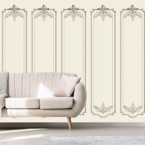 유니크만능시트 뮤럴 웨인스콧H엘레강스 디자인 W53cmXH2.40m, 22쵸크워시