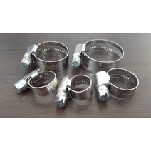 독일산 호스반도 스텐반도 호스클램프 JIMCOO 소(6-12mm) 외 사이즈선택, JIMCOO 소(6~12mm)