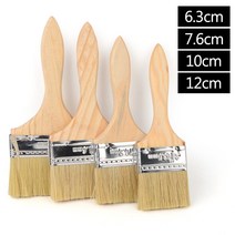페인팅 도색 리폼 DIY 페인트 브러쉬 중형 페인트칠 공방 초벌 가구 수업 젲소 벽 붓, 1개