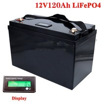 대형차부품 LiFePO4 배터리 4S LCD 내장 BMS 태양열 발전 시스템 RV 가정용 트롤리 모터 면세점용 DIY 가, 01 120Ah