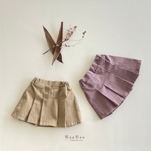[꿈망울] 아동복 키즈 봄/가을신상 여아 치마 주름스커트