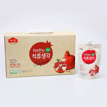 국내산 전남 고흥 유기농 석류로 만든 석류즙 120ml 15팩, 1개
