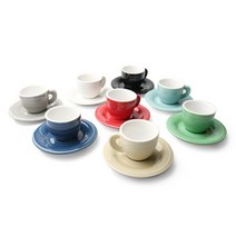 노빌타 라인 에소프레소 커피잔 90ml 8color, 상세설명 참조, 피스타치오그린