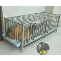 닭 사육장 관상용 닭장 조류둥지 오리장 토끼장 소형, 154X60X60 이중 문 바퀴 없이