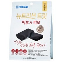 포켄스 뉴트리션 트릿 피부 & 피모 강아지 영양제, 240g, 2개