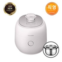 쿠첸 121ME 밥솥 3인용 홈IoT IH전기압력밥솥 CRT-RPS0310BW, 단품
