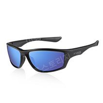 자전거 고글 사이클 안경 라이딩 mtb 고급 스포츠 남녀공용, 편광렌즈-블랙블루