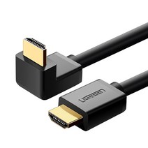 UGREEN 아래쪽 꺽임 ㄱ자 HDMI케이블(1M~5M), 1M